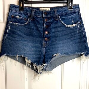 Abercrombie High Rise Mom Short
